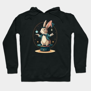 Rabbit Wizard: A Magical Performance Hoodie